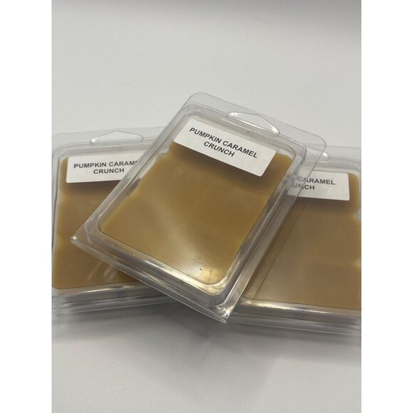 Pumpkin Caramel Crunch Scented Wax Melts 3-Pack - Picture 1 of 4